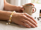 Citrin & Parfum-Keramik Armband